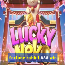 fortune rabbit 888 win